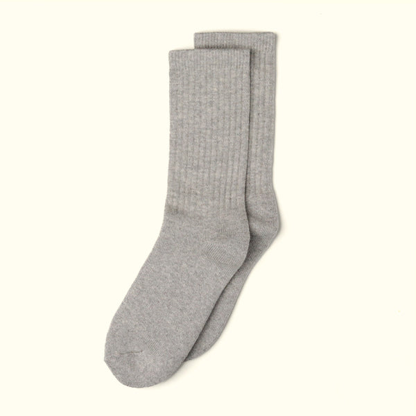 Organic Cotton Socks – Grey