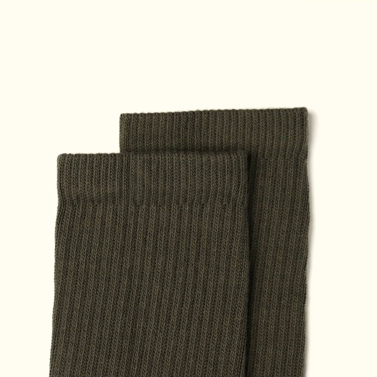 Organic Cotton Socks – Olive