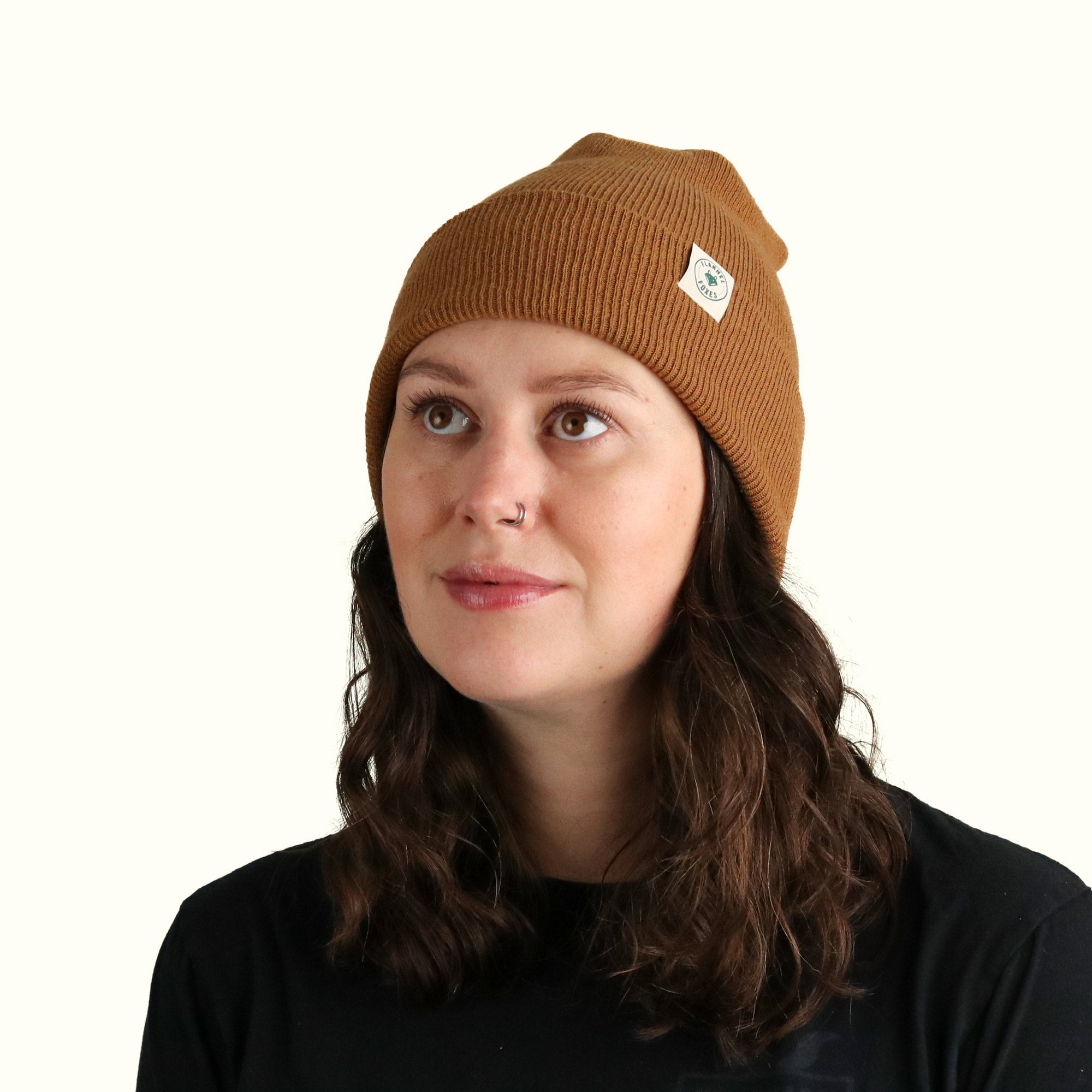 Recycled Cotton Toque – Caramel