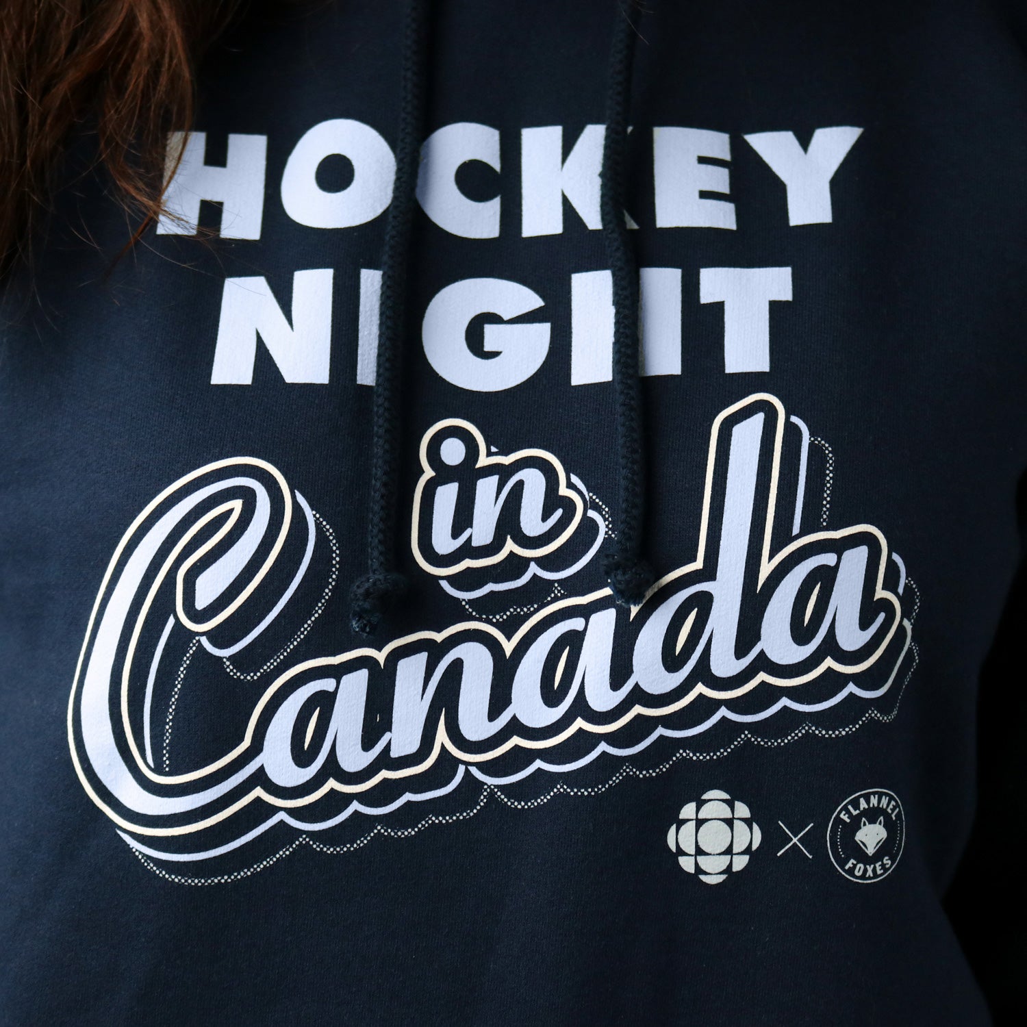 CBC x Flannel Foxes Hockey Night in Canada Hoodie