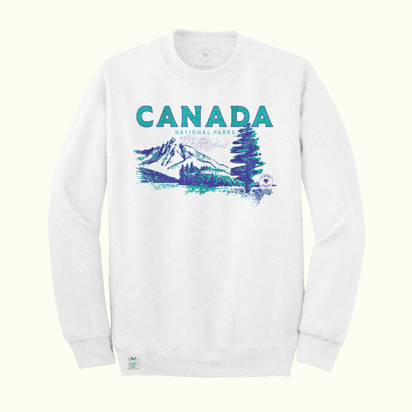 National Parks Sweatshirt – White