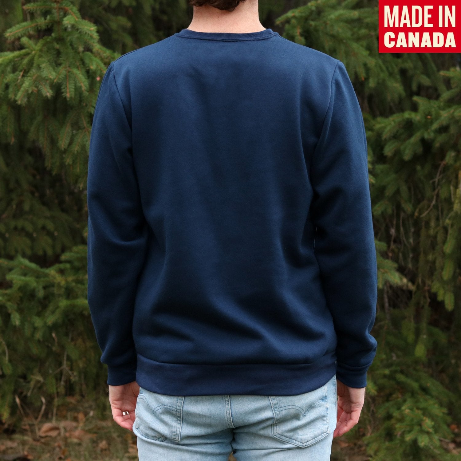 Maple Leaf Sweatshirt – Navy