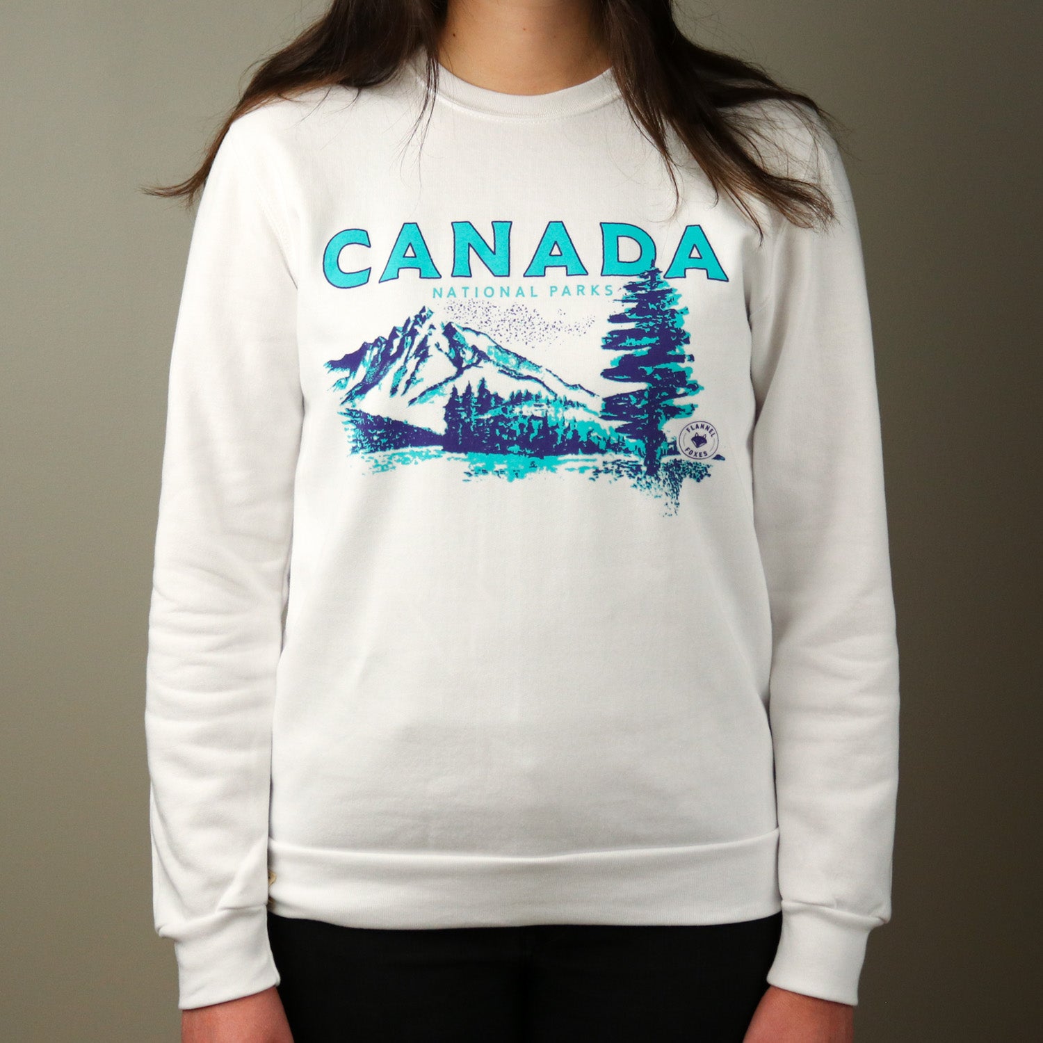National Parks Sweatshirt – White