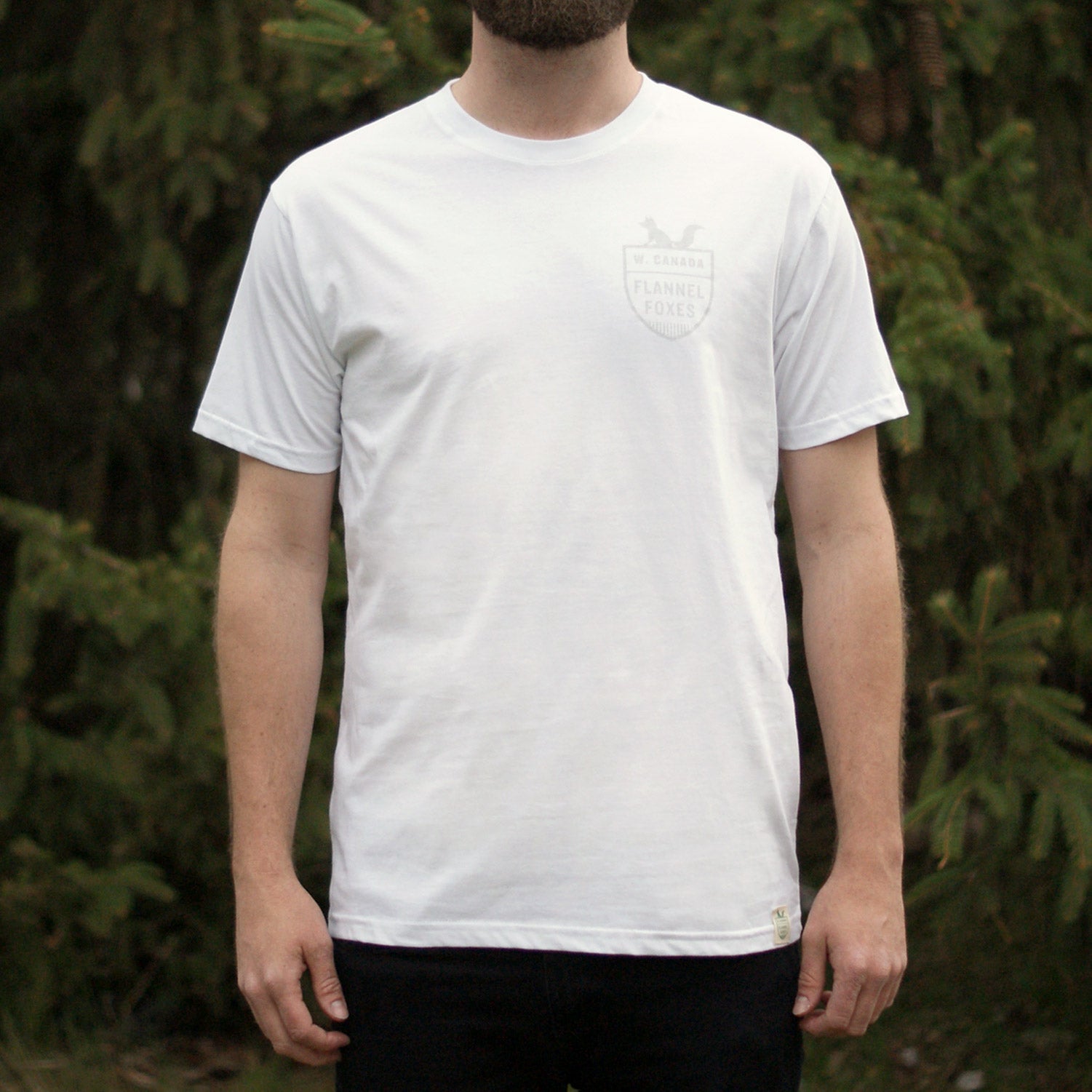 Fox Shield Tee - White